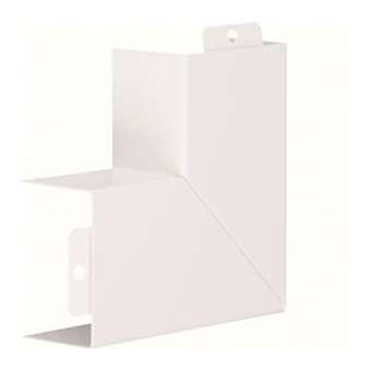 Angle plat camelea pour LFS40060 RAL 9010 blanc paloma|Hager-HAGR25559010