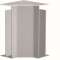 Angle intérieur lifea pour LF/FB60190 RAL 7030 gris|Hager-HAGM55317030