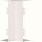 Angle intérieur camelea pour LFS60200 RAL 9010 blanc paloma|Hager-HAGR27319010