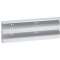 Goulotte Logix 45 - 160x50mm-2 compartiments-Fond livré sans couvercle-Aluminium|Planet wattohm-PLW32614