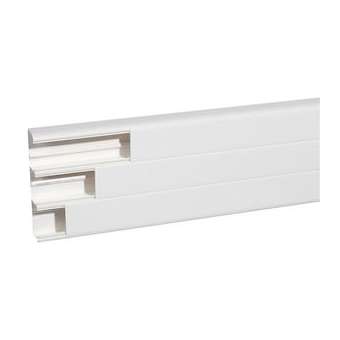 Goulotte 3 compartiments 50x220mm DLP monobloc - blanc|Legrand-LEG010428