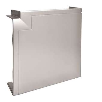 Angle plat queraz enclipsage direct pour GBD(A)50161 alu|Hager-HAGL4348ALU