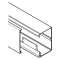 Goulotte distribution Viadis 150x60mm-Fond+couvercle-1 compart-Longueur 2m-Gris|Planet wattohm-PLW16530