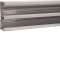Socle pour goulotte queraz h134mmxp56mm L200mm 2compartiments alu RAL 9016 Pure|Hager-HAGGBA5013119016