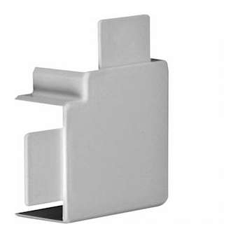 Angle plat lifea pour LF30045 RAL 7030 gris|Hager-HAGM61857030