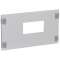 Plastron métal XL³400 - DPX-IS 630 (400 A) - vertical - H 300mm|Legrand-LEG020307