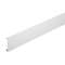 Couvercle largeur 80mm - Longueur 2m - Pour goulotte Logix Universel Aluminium