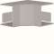 Angle intérieur, LF 30030, gris|Hager-HAGM59617030