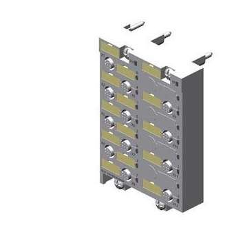 Embase pour module ET 200pro 4/8 entrées, 4 sorties|Siemens Industries et Infrastructures-SIE6ES7194-4DC00-0AA0