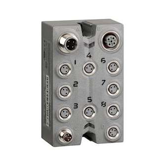 Modicon TM - Ip67 exp. block 8 di do 2|Schneider Electric-SCHTM7BDM8B