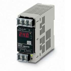 Alimentations s8vs, 24vc.c./2,5a, 60w, rail din, primaire 100-240vc.a., boîtier|Omron electronics-OMRS8VS-06024B