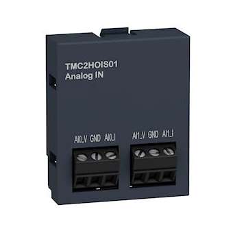 Modicon M221, cartouche application levage, 2 entrées analogiques|Schneider Electric-SCHTMC2HOIS01
