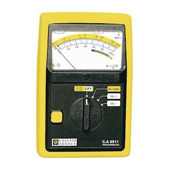 CA 6511 Mégohmmètre 500V|Chauvin arnoux-CHXP01140201