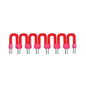 Telefast - peigne souple - pour CA commun - rouge - 2cm|Schneider Electric-SCHABFC08R02R