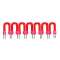 Telefast - peigne souple - pour CA commun - rouge - 2cm