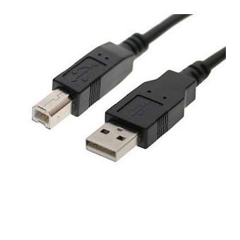 Câble USB, type A mâle vers type B mâle|Omron electronics-OMRCP1W-CN221
