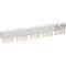 Peigne d'alimentation 65A Max pour 5 MS116-MS/MO132 sans contact auxilliaire|ABB-ABBH440071