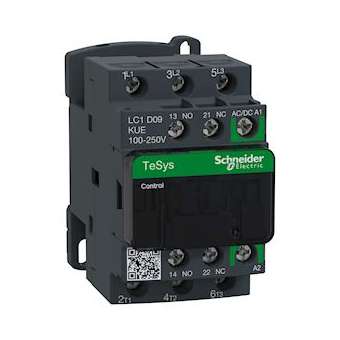 TeSys D - contacteur - 3P(3 NO) - AC3 - 440V 9A - 100 à 250Vca-cc|Schneider Electric-SCHLC1D09KUE