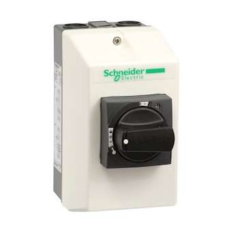 TeSys GV2 - coffret plastique - poignée noire - IP65|Schneider Electric-SCHGV2PC01