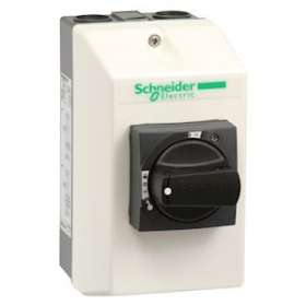 TeSys GV2 - coffret plastique - poignée noire - IP65|Schneider Electric-SCHGV2PC01