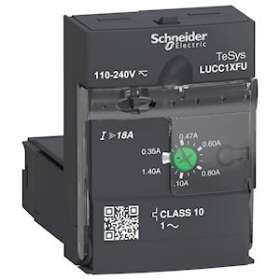 TeSys LUCC - unité de contrôle évolutif - classe 10 - 0,35..1,4A -110..220Vcc/ca|Schneider Electric-SCHLUCC1XFU