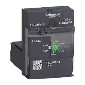 TeSys LUCC - unité de contrôle évolutif - classe 10 - 1,25..5A - 110..220Vcc/ca|Schneider Electric-SCHLUCC05FU