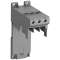 KIT DE MONTAGE SUR RAIL DIN POUR RELAIS EF45|ABB-ABBH449339