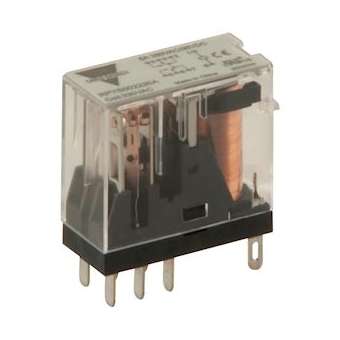 Relais miniature 2RT 5A 24Vca - Cosse Faston|Carlo gavazzi-CGPRPYS002024A