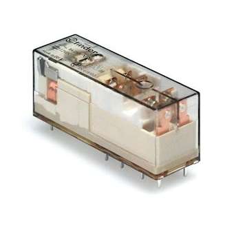 Relais circuit imprimé à contacts guidés, 3NO + 1NC 8A 12V DC, AgSnO2|Finder-FID501490124310