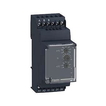 Harmony RM35-A - relais de contrôle de température - 24..240Vca/cc - 2 F|Schneider Electric-SCHRM35ATR5MW