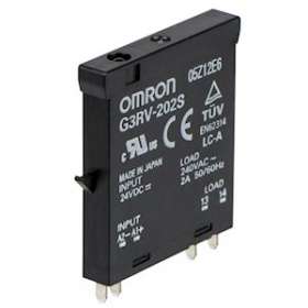 Ssr 6 mm, 2 a 100-230 vc.a., pour remplacement de g3rv-sl700/500-a dc24, g3rv-sl|Omron electronics-OMRG3RV-202S24VDC