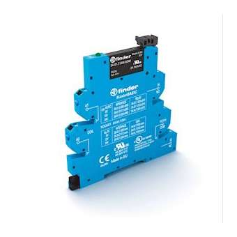 Interface statique masterBASIC 1NO 6A IN: 24V DC OUT: 24V DC, bornes auto|Finder-FID390070249024