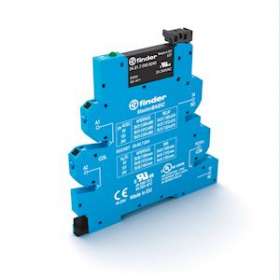 Interface statique masterBASIC 1NO 6A IN: 24V DC OUT: 24V DC, bornes auto|Finder-FID390070249024