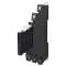 Relais statique plat 6mm, socle inclus, sortie ac triac, 2 a, borne à vis, 24v a