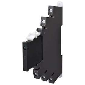 Relais statique plat 6mm, socle inclus, sortie ac triac, 2 a, borne à vis, 24v a|Omron electronics-OMRG3RV-SR700-A24VAC-DC