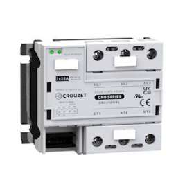SSR, GN0, 3-Phase, Panel Mount, 25A, IN 12-30 VDC, OUT 510 VAC, S Zero Cross|Crouzet-CRTGN025DSRL