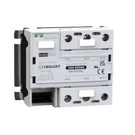 SSR, GN0, 3-Phase, Panel Mount, 50A, IN 12-30 VDC, OUT 510 VAC, S Zero Cross|Crouzet-CRTGN050DSRL