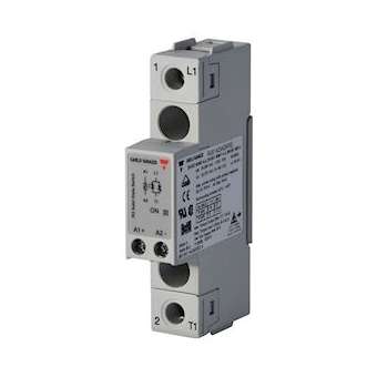 Relais statique 1ph 230V cmd cc zero de tension 25A|Carlo gavazzi-CGPRGS1A23D25KKE