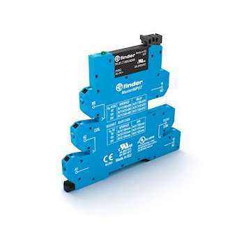 Interface statique masterINPUT 1NO 6A IN: 12V DC OUT: 24V DC, bornes auto|Finder-FID397070129024