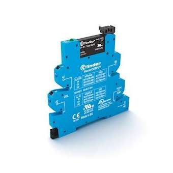 Interface statique masterOUTPUT 1NO 6A IN: 12V DC OUT: 24V DC, bornes auto|Finder-FID395070129024