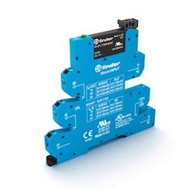 Interface statique masterINPUT 1NO 6A IN: 24V DC OUT: 24V DC, bornes auto|Finder-FID397070249024