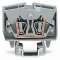 B.Pas.2COND.CABL.FR.2,5 mm² TS15 Gris|Wago contact-WAG264-701