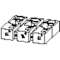 Bornier de raccordement par câbles, pour DILM250-400|Eaton industries-EONDILM400-XKU-S
