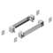 Spacial jeu 2 panneaux face avant + corner inox 304L 800 large x100 haute