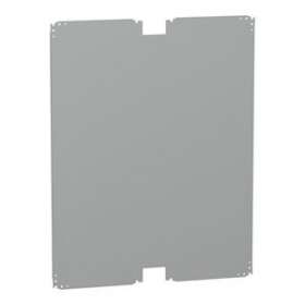 Thalassa PLA - châssis plein - acier galvanisé - pour armoire H1250xL1000mm|Schneider Electric-SCHNSYPMM1210