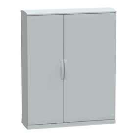 Thalassa PLA - Armoire polyester socle + toit 1500x1250x420- IP44 Ral 7035|Schneider Electric-SCHNSYPLAZT15124G