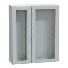 Thalassa PLA - Armoire polyester 1500x1250x420 - IP65 - vitrée Ral 7035|Schneider Electric-SCHNSYPLA15124TG