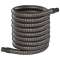Tuyau flexible 7,50m gris/noir pour centrales d'aspiration