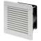 Ventilateur à filtre CEM taille 2, 24V DC, 55 m³/h, Push-in, IP54