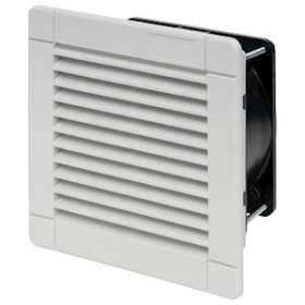 Ventilateur à filtre CEM taille 2, 24V DC, 55 m³/h, Push-in, IP54|Finder-FID7F7090242055